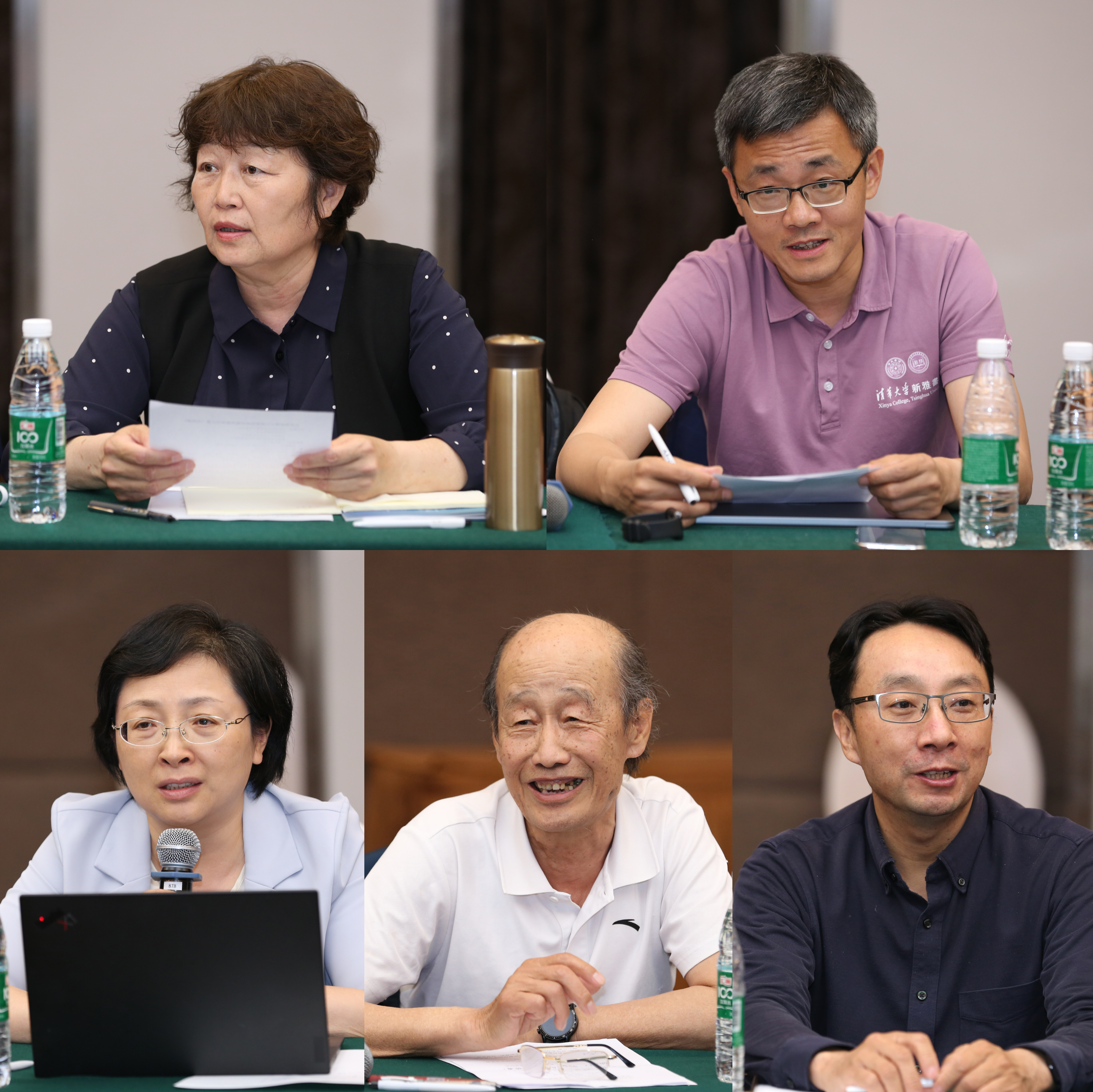 20240511-开云线上(中国)网页版第十三届青年教师教学沙龙暨教改项目中期交流研讨会-董瑞林-赵青、梅赐琪、朱桂萍、薛芳渝、杨晶介绍比赛情况(从上至下,从左至右).jpg
