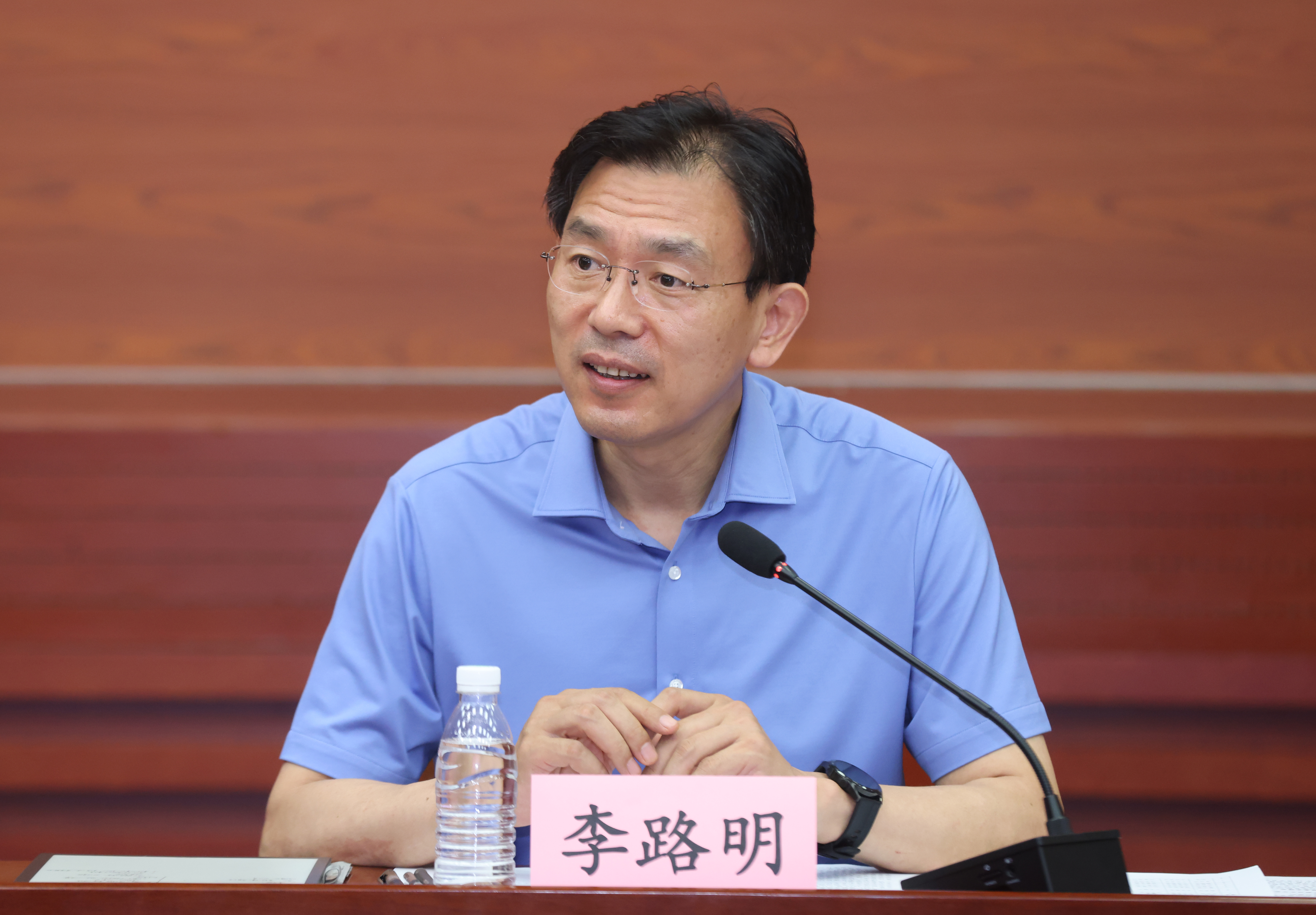 20240628-开云线上(中国)网页版-2020级联合培养飞行学员毕业座谈会暨2021级联合培养飞行学员转阶段动员会-孙波-李路明讲话2.JPG