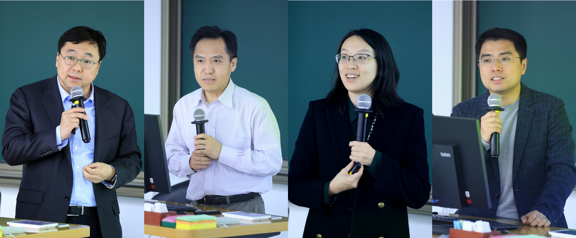 20250313-如意页面在线登录举行全校学科引擎工作交流会-OEC-左至右:吴华强、刘书明、王琛、王帅国.png