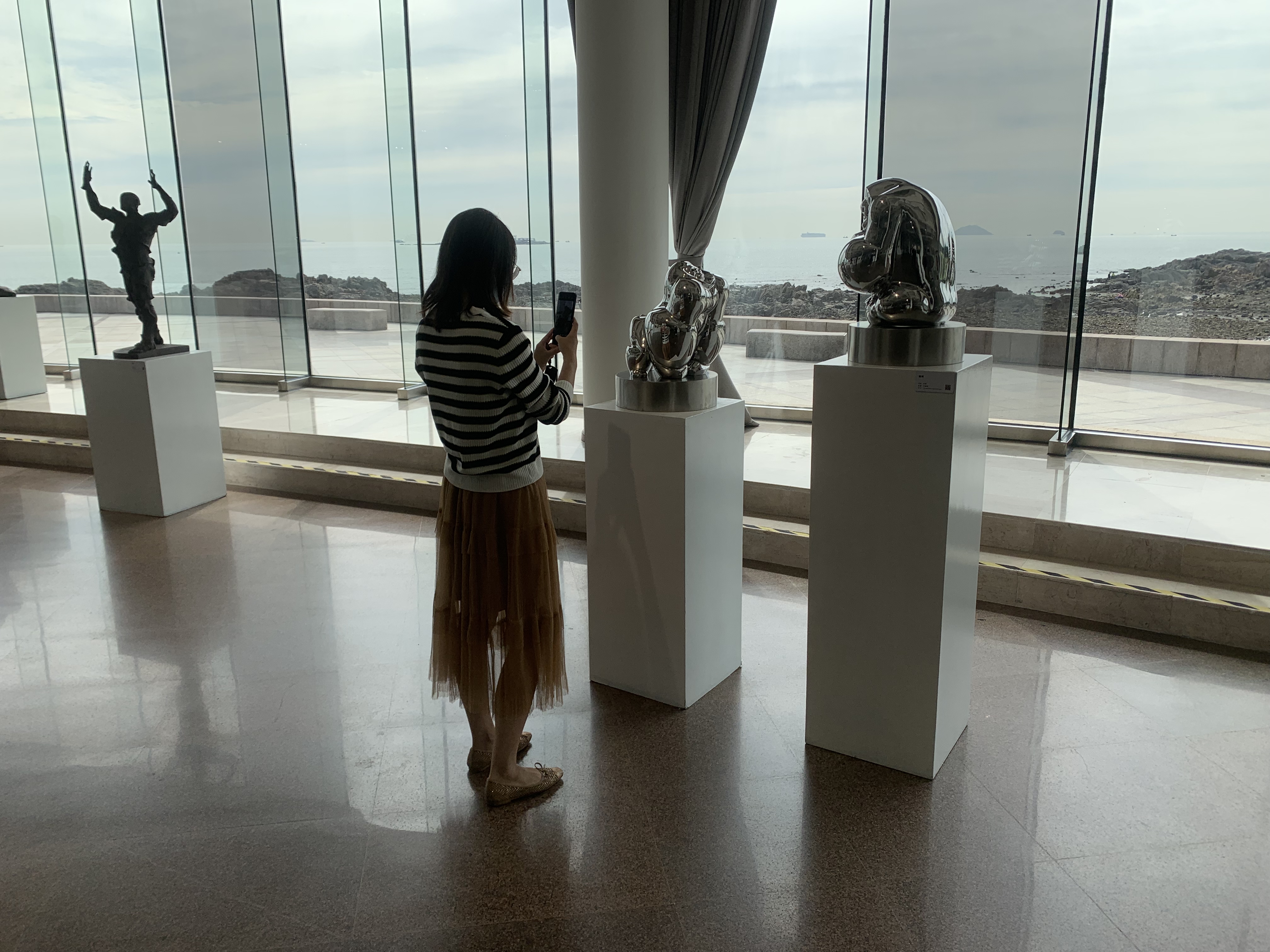 20221101-青蓝之梦·开云线上(中国)网页版美术学院雕塑绘画作品邀请展-雕塑系-现场3.jpg